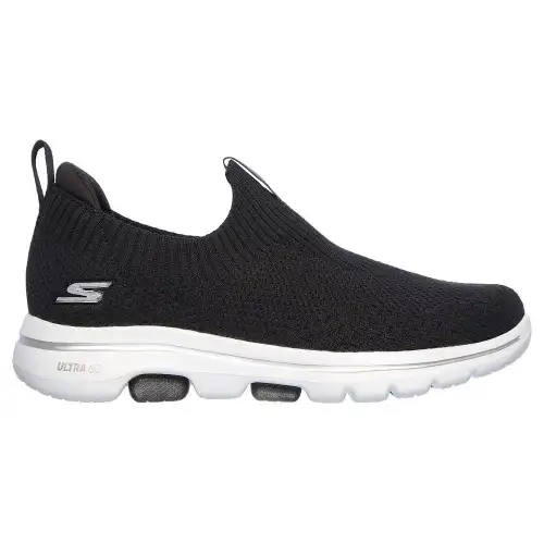 Skechers Go Walk 5 Casual Shoes Women's Low Top Black/White