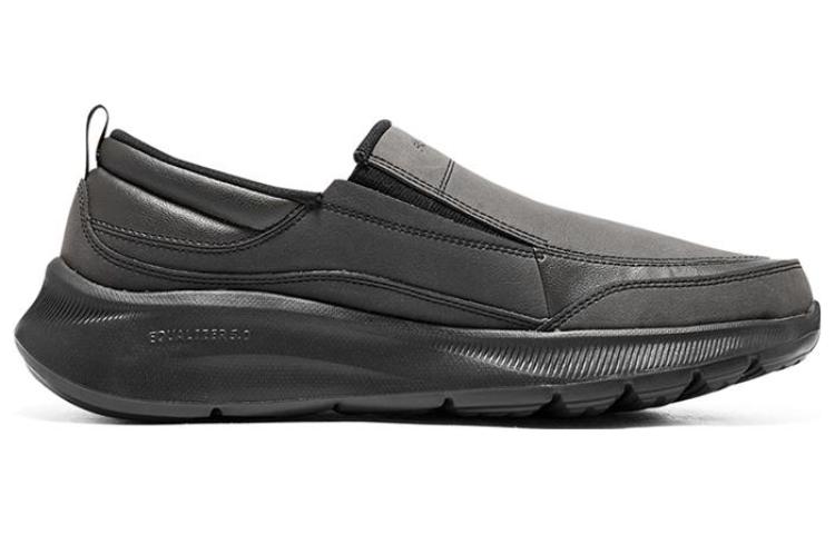 Skechers Equalizer 5.0 Synthetic Leather Slip on Low top Casual Shoes Men’s Black