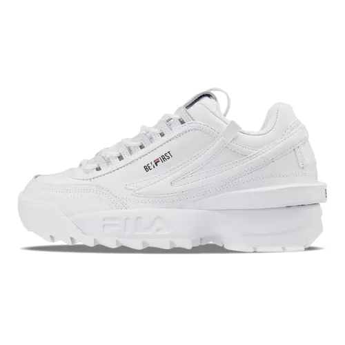 BE FIRST x FILA 2 EXP Abrasion Resistant Breathable Low top Casual Shoes Men's White