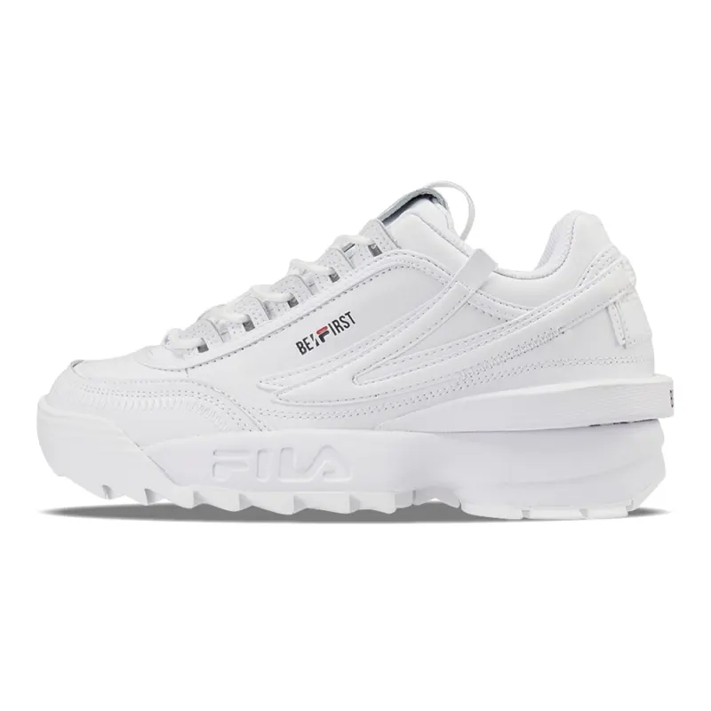 BE FIRST x FILA 2 EXP Abrasion Resistant Breathable Low top Casual Shoes Men's White