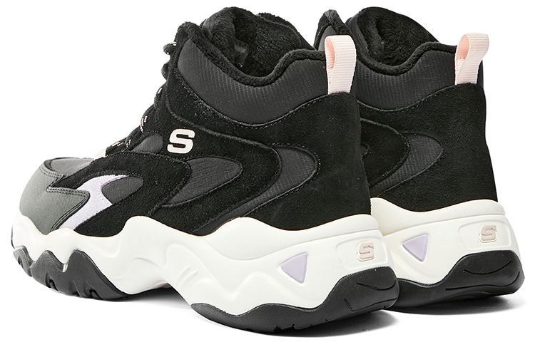 Женские кроссовки Skechers D'LITES (черные) — фото 5