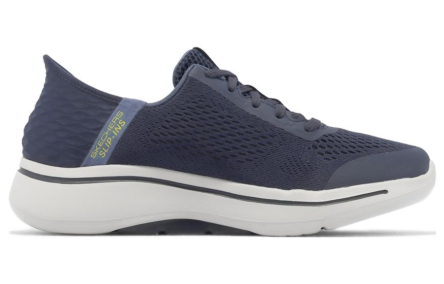 Skechers Go Walk Arch Fit Walking Shoes Men’s Low Top Blue/Yellow/White