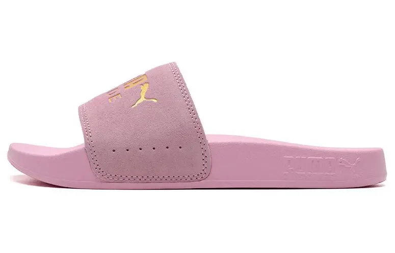 PUMA Leadcat 2.0 Suede Slides 'Pink Gold'