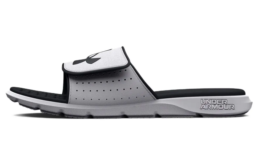 Under Armour Ignite 7 Slides 'White Black'
