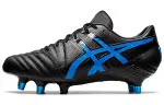 Asics Gel Lethal Tight Five 2.0 Abrasion Resistant Breathable Soccer Shoes Men's Black Blue