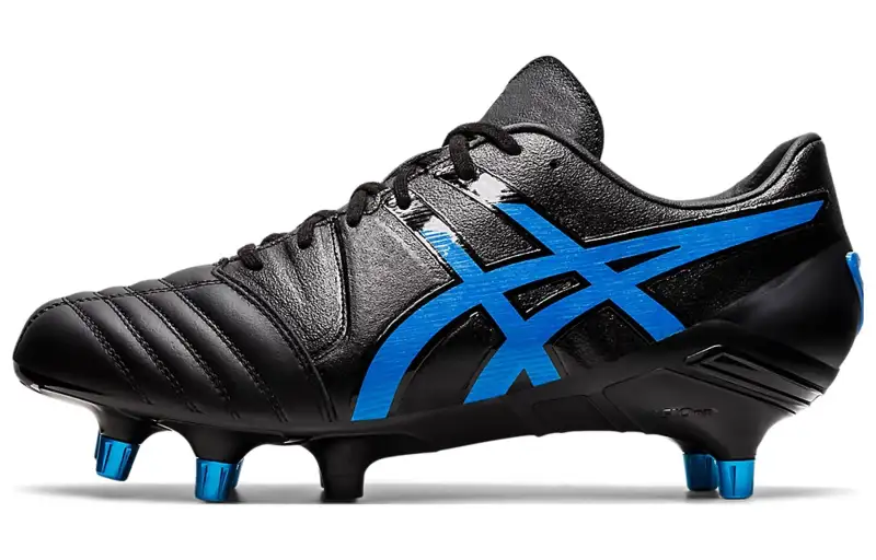 Asics Gel Lethal Tight Five 2.0 Abrasion Resistant Breathable Soccer Shoes Men's Black Blue