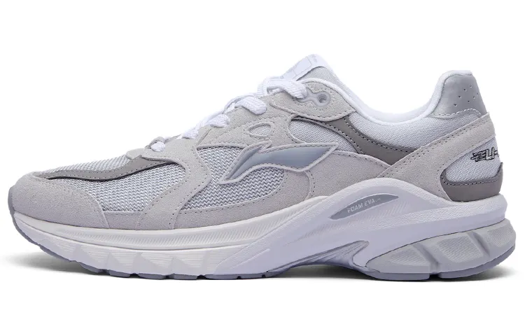 Li Ning Low top Sports Casual Shoes Men's Gray Purple