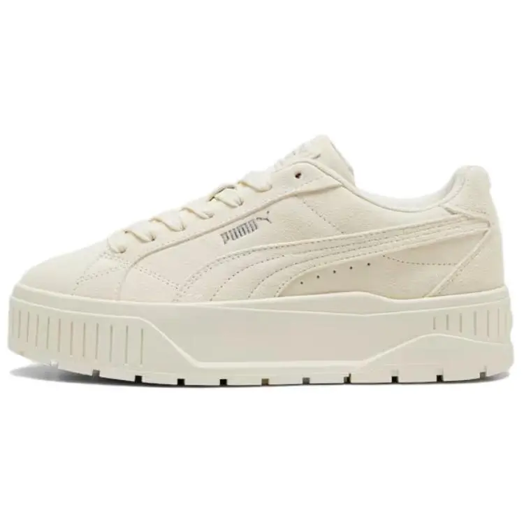 PUMA Karmen II Abrasion-Resistant Low-top Skateboard Shoes Women's White