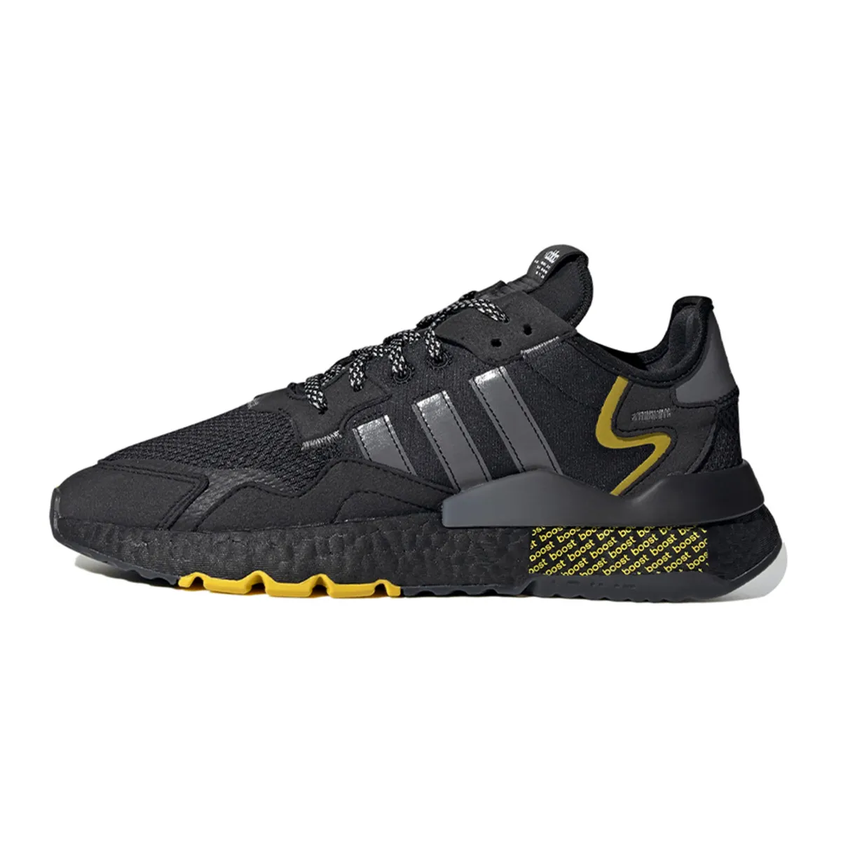 Adidas Originals Nite Jogger 'Black Yellow'