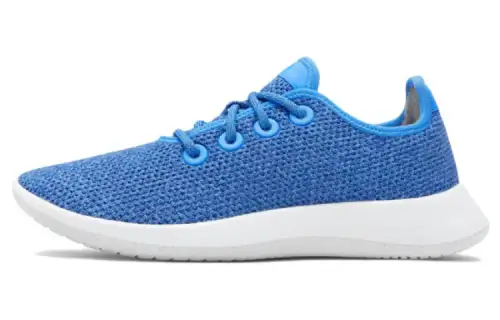 Allbirds Tree Runner Breathable And Lightweight Low top Sports Casual Shoes Men's Light Blue
