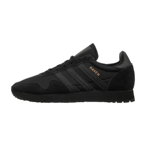 Adidas Originals Haven Slip Resistant Abrasion Resistant Low top Casual Shoes Men's Black