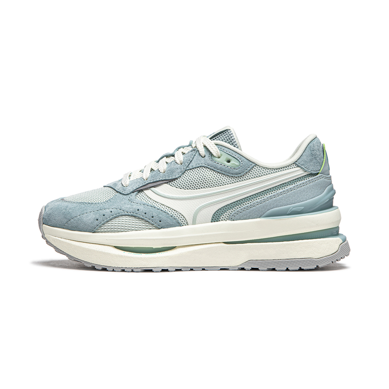 Li Ning Zhongning M1000 Cushioning Slip Resistant Abrasion Resistant Breathable Support Rebound Low top Casual Shoes