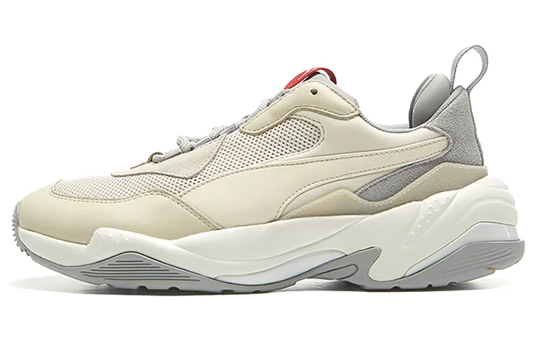 PUMA Thunder Casual Shoes Unisex Low-top Khaki/Gray/White