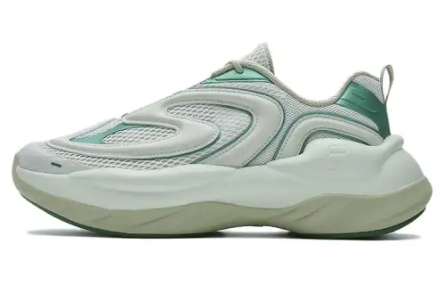 FILA FUSION BUZZARD Meteorite Shoes Textile, Synthetic Leather, Mesh Low top Casual Shoes Men's Green