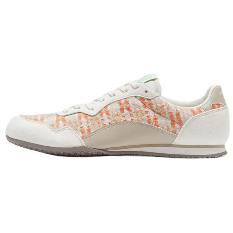 Onitsuka Tiger Textile, Synthetic Leather Low top Casual Shoes Unisex Beige
