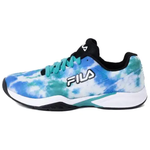 FILA AXILUS 2.5 Cushioning, Wear Resistant Low top Casual Shoes Unisex White Blue Green