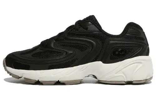 FILA Buzzard 2000 Running Archives Low top Casual Shoes Unisex Black Korean Style