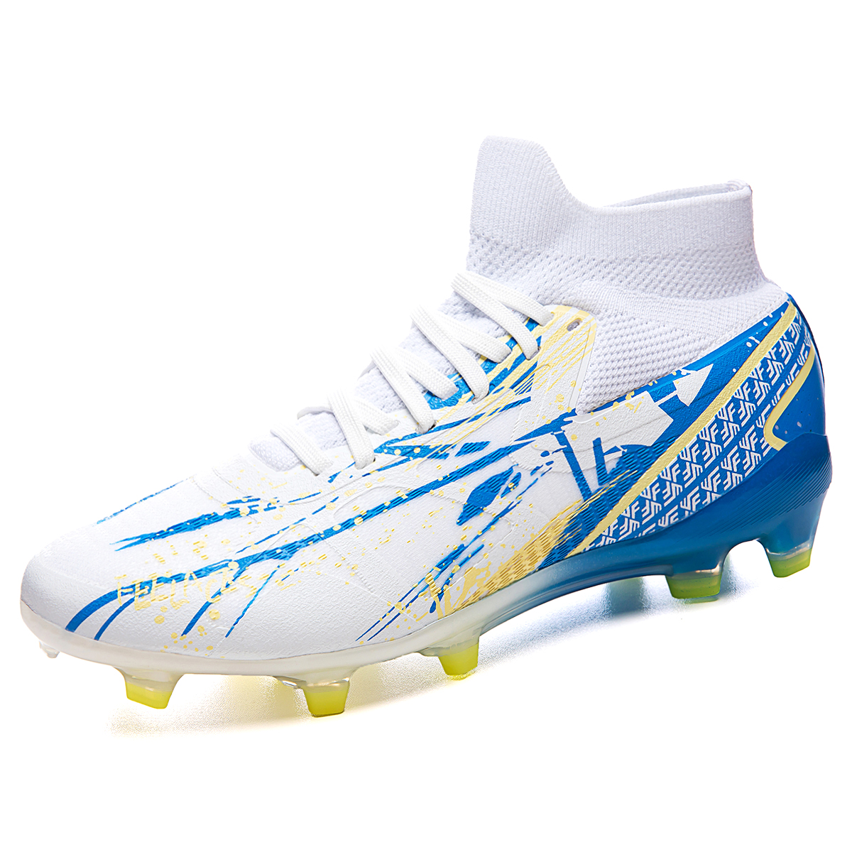 Saibi FG Firm Ground Soft Ground Support Impact Resistant Anti Twist Support Impact Resistant Anti Twist Soccer Shoes