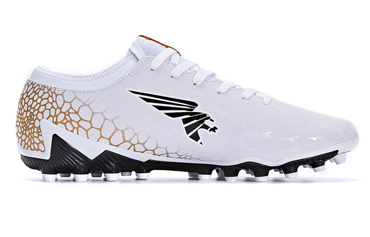 Joma Synthetic Leather Slip Resistant Abrasion Resistant Soccer Shoes Men’s White