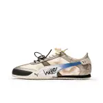 PUMA Bella Slip Resistant Abrasion Resistant Low top Casual Shoes Unisex Beige Brown Blue