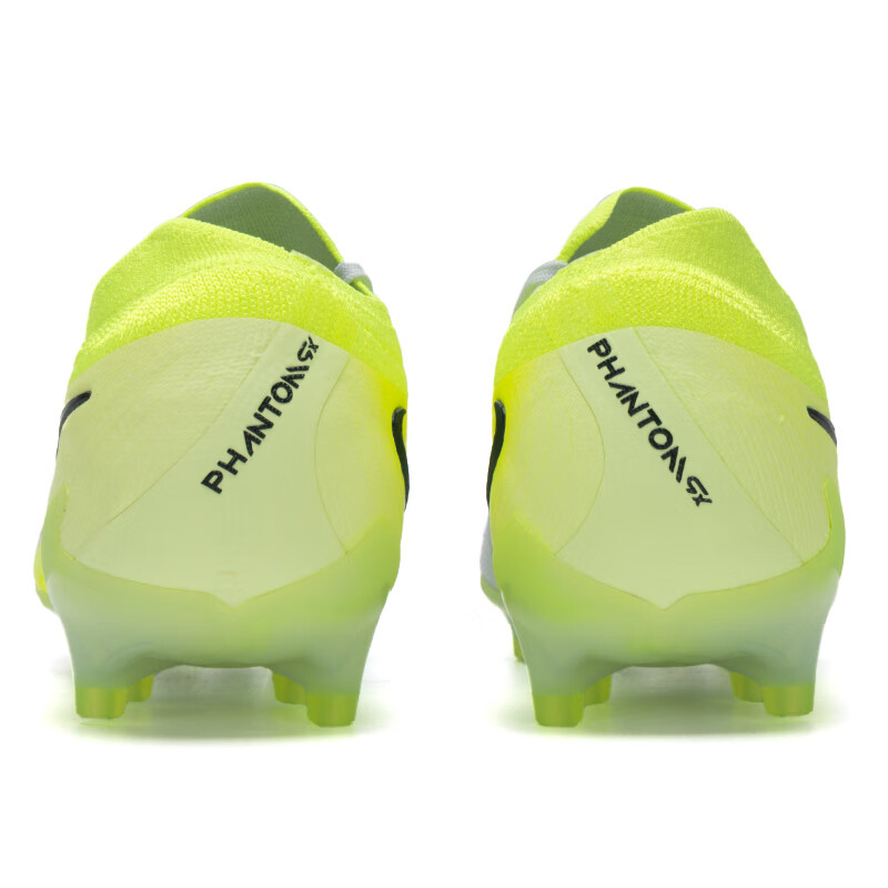 Nike Phantom GX 2 Elite AG Artificial Ground Artificial Turf Fabric Soccer Shoes Men’s Gray Yellow