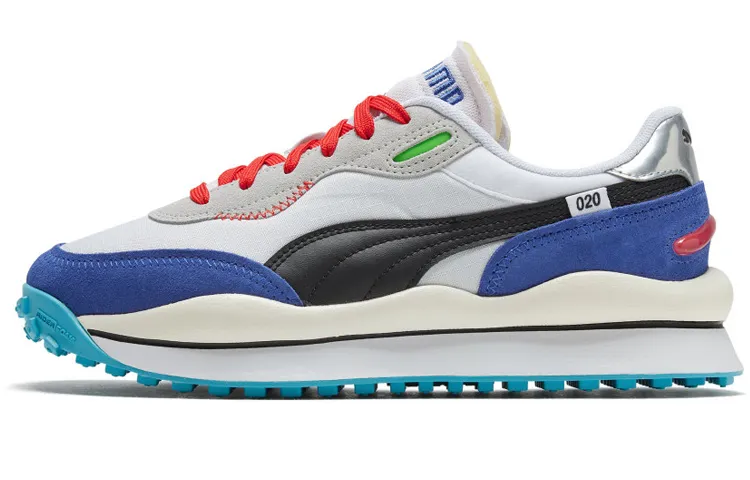PUMA Style Rider Ride On 'White Dazzling Blue'
