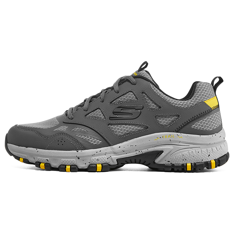 Skechers Hillcrest Low top Casual Shoes Men's Gray Black