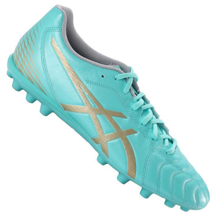 ASICS Ds Light Club AG Artificial Ground Artificial Turf Soccer Shoes Men’s Blue Gold