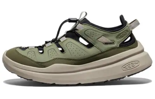 Keen WK450 Comfortable Low top Casual Shoes Men's Green Black