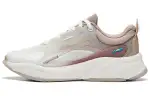 Li Ning Soft Breathable Low top Casual Shoes Women's Beige Brown