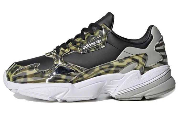Adidas Falcon 'Black Grey' Women's