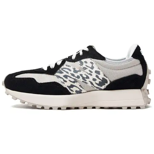 327 Wmns New Balance 'Black Grey Leopard' Women's