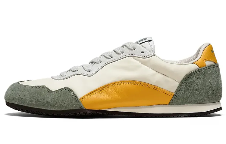 Onitsuka Tiger Serrano CL Casual Shoes Unisex Low Top White Yellow Green