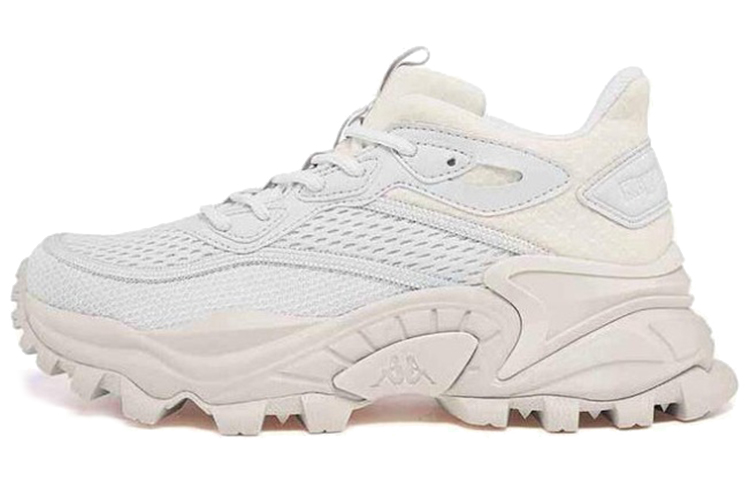 Kappa Fabric Cushioning Slip Resistant Low top Casual Shoes Women's Moon Gray