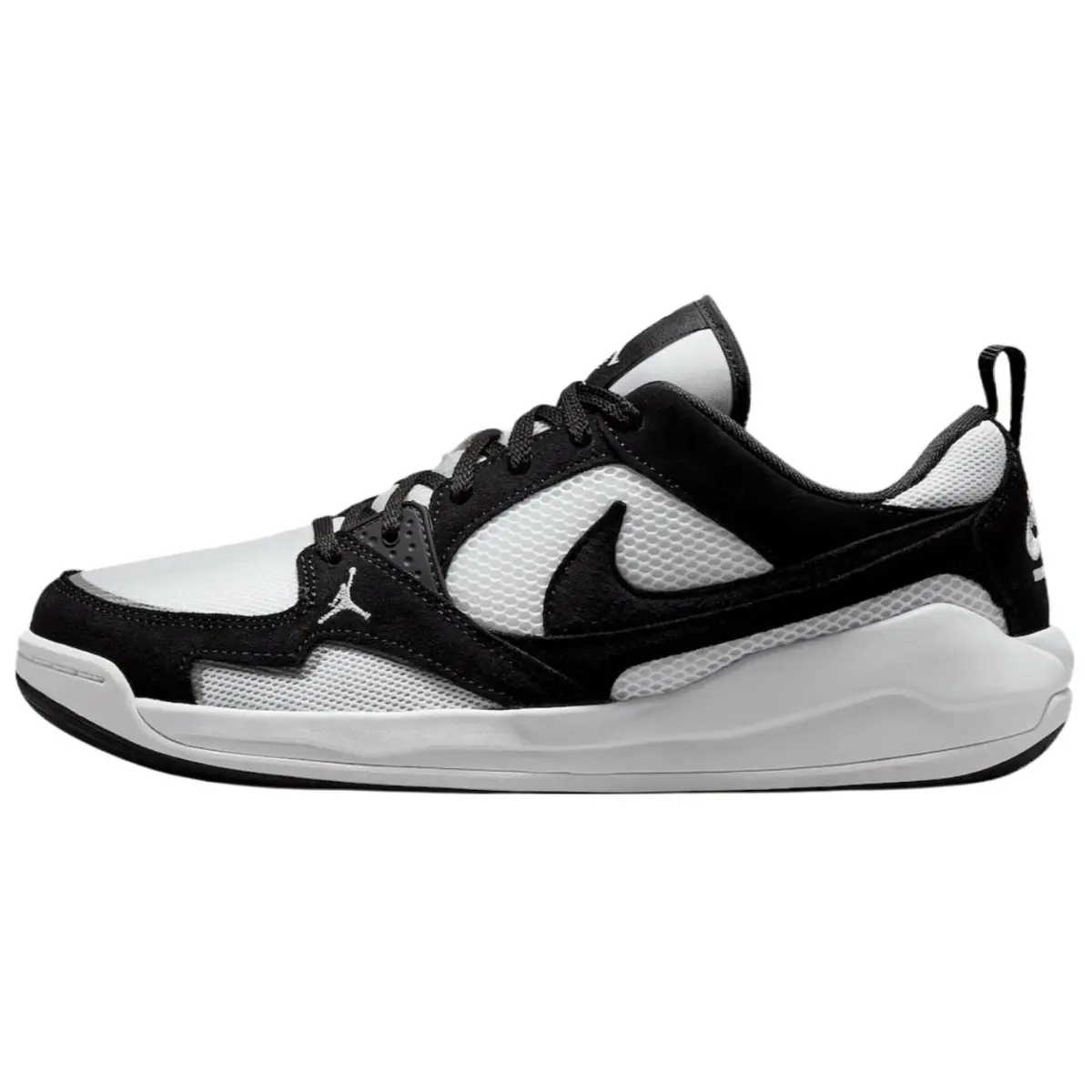 Jordan CMFT Era Mesh Breathable Low top Vintage Basketball Shoes Men's Black White