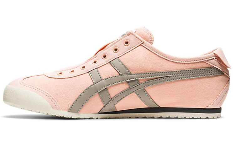 Кеды Onitsuka Tiger Mexico 66 Slip-On (оранжево-розовые)