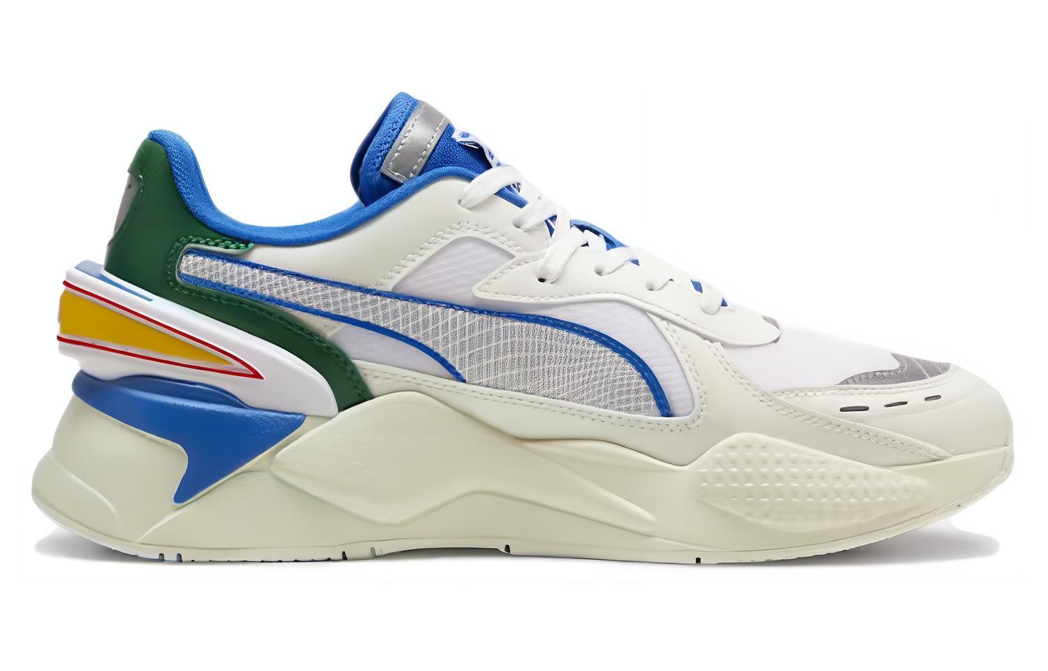 Кроссовки PUMA RS-X (бело-синие) — фото 2