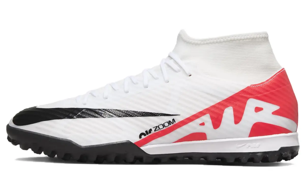 Nike Mercurial Superfly 9 TF Turf Slip Resistant Abrasion Resistant Slip Resistant Abrasion Resistant Soccer Shoes