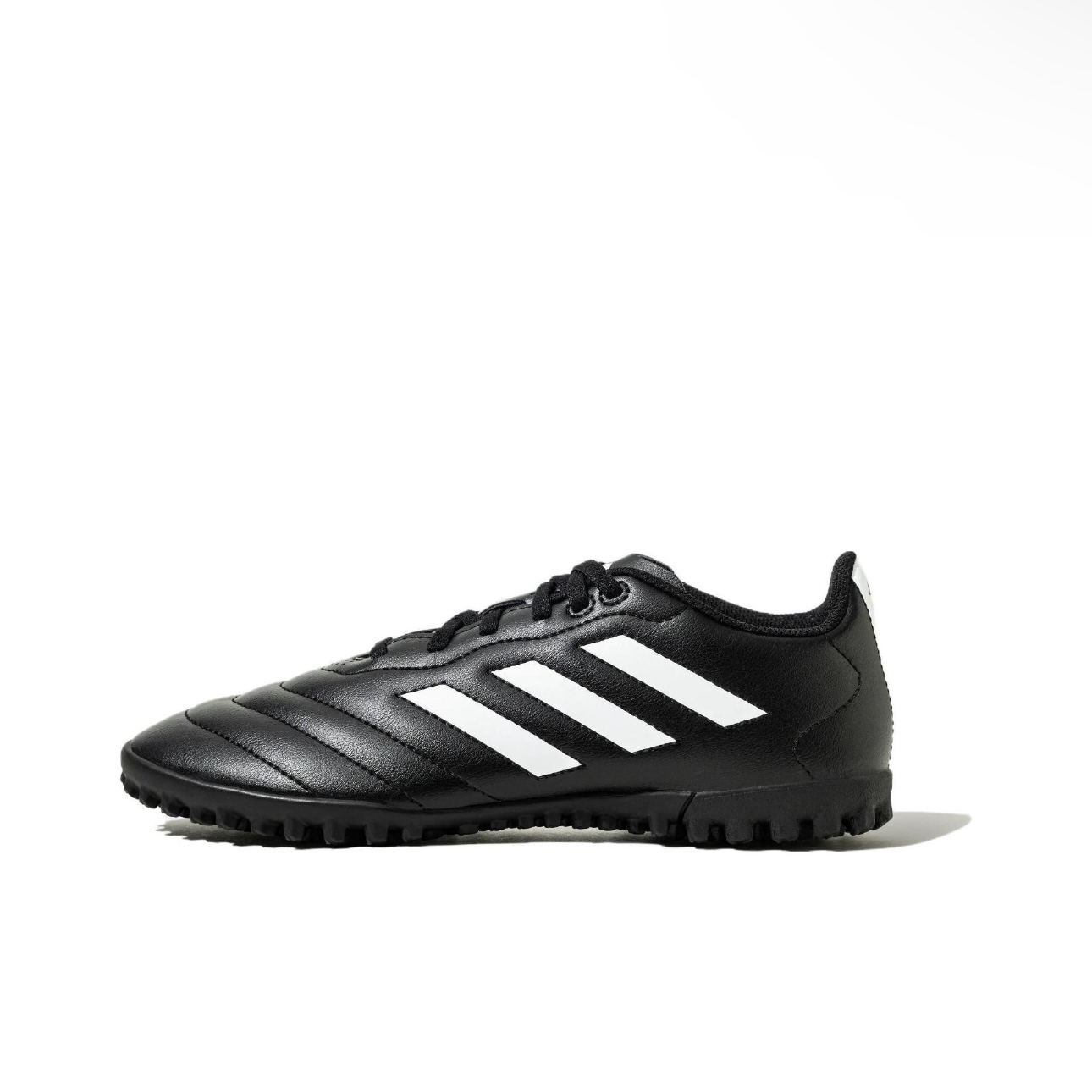 Adidas GOLETTO 8 TF Turf Abrasion Resistant Abrasion Resistant Soccer Shoes Unisex Black Brown