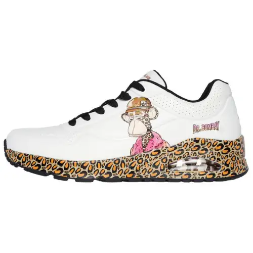 Snoop Dogg x Skechers Uno Low top Casual Shoes Men's White
