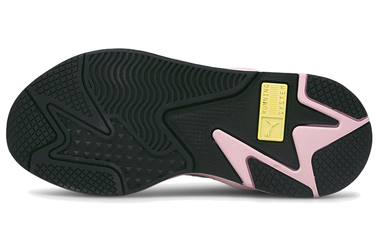 Кроссовки PUMA RS-X³ Puzzle v2 (бело-розово-желтые) — Белый / розовый / жёлтый — фото 5