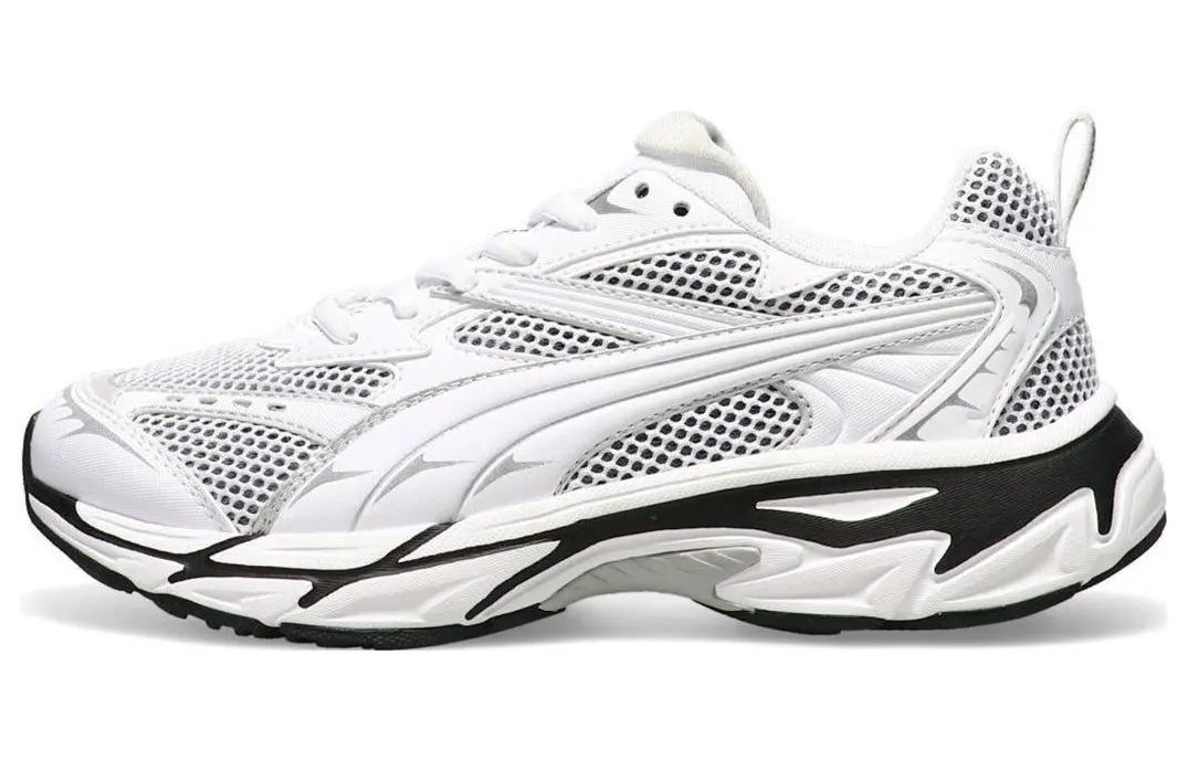 PUMA X Atmos Pink Morphic 'White Black Silver' Women's