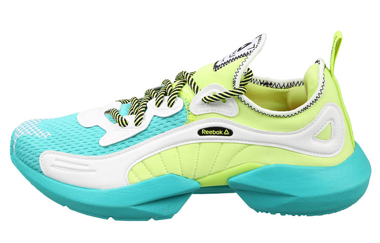 Reebok Sole Fury Casual Shoes Women's Low Top Blue Green