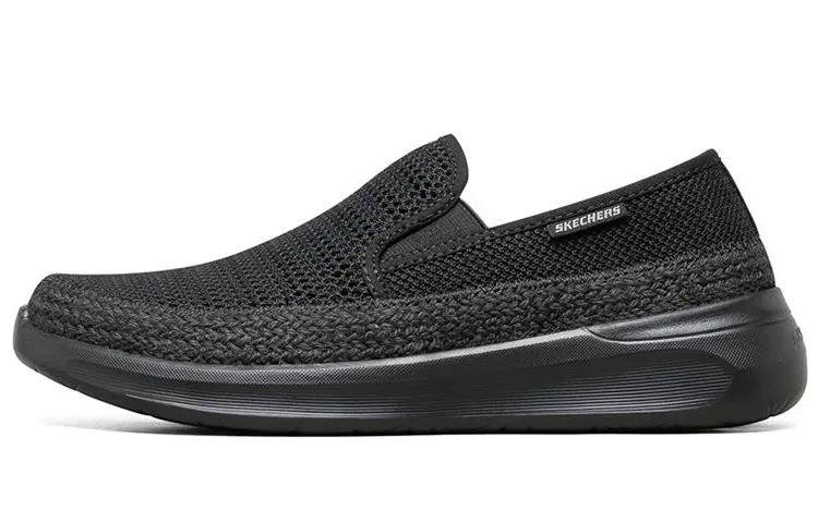 Skechers Lattimore Breathable Low top Casual Shoes Men's All Black
