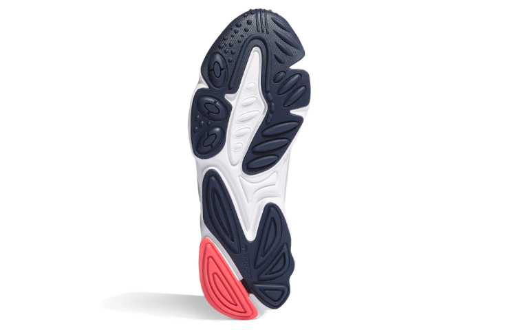 Кроссовки adidas originals Ozweego (серо-розовые) — фото 6