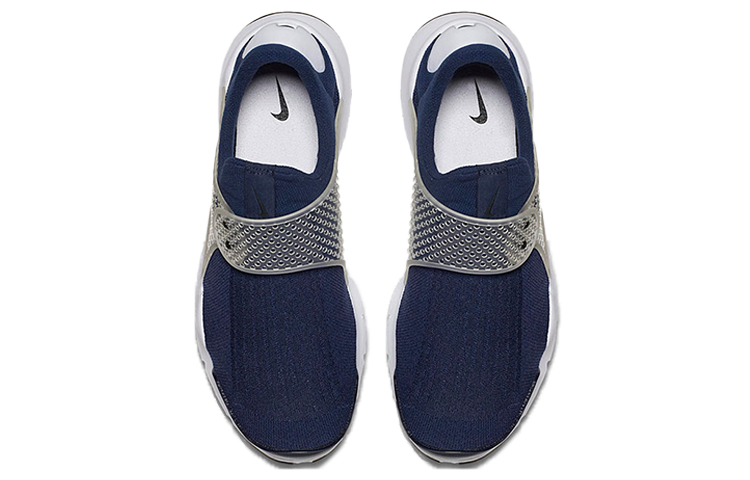 Кроссовки Nike Sock dart "Midnight Navy" OG (темно-синие) — 午夜蓝/中度灰/白/黑 — фото 4