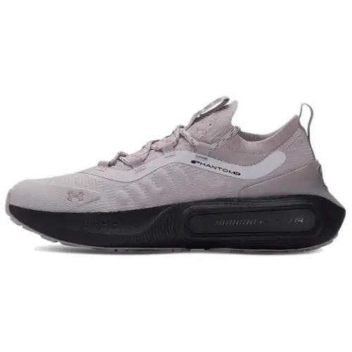 Under Armour Phantom 4 Abrasion Resistant Low top Casual Shoes Men's Gray Purple