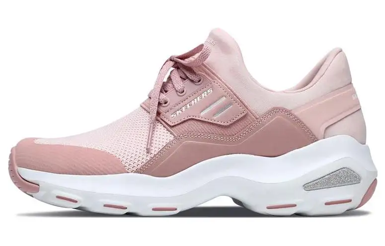 Skechers D'LITES Ultra Low top Sports Casual Shoes Women's Pink