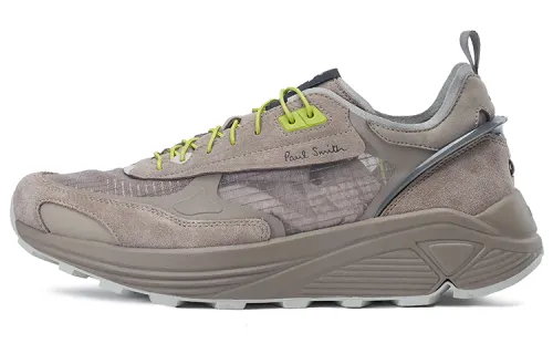 DESCENTE X Paul Smith Collection Textile, Leather Slip Resistant Abrasion Resistant Low top Casual Shoes Men's