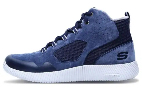Skechers Depth Charge High top Sports Casual Shoes Marine Blue